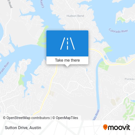 Mapa de Sutton Drive