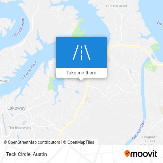 Teck Circle map