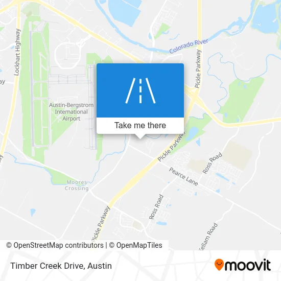Timber Creek Drive map