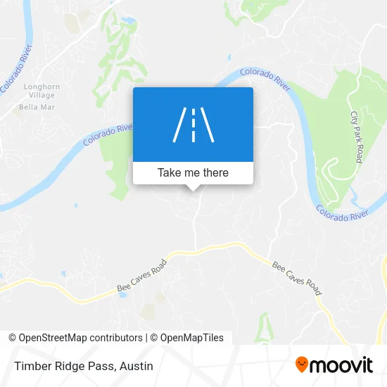 Timber Ridge Pass map