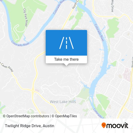 Twilight Ridge Drive map