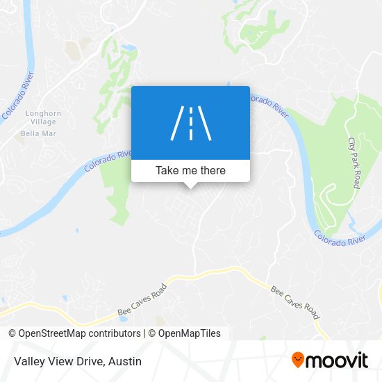 Mapa de Valley View Drive