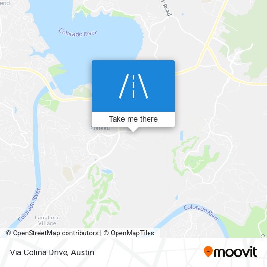Mapa de Via Colina Drive