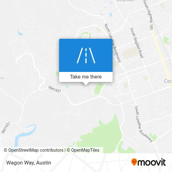 Wagon Way map