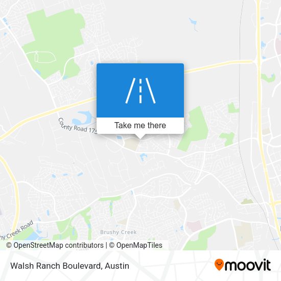 Mapa de Walsh Ranch Boulevard