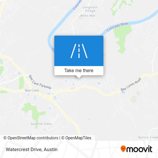 Watercrest Drive map