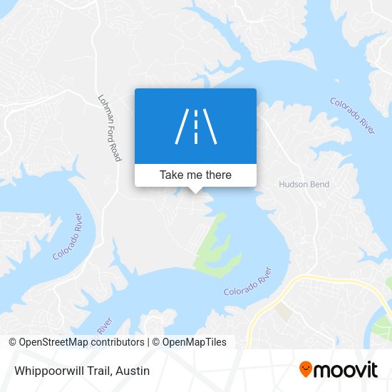 Whippoorwill Trail map