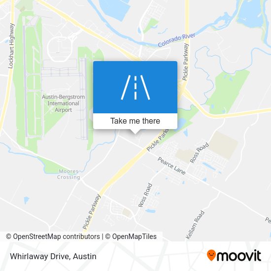 Mapa de Whirlaway Drive