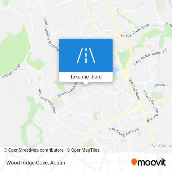 Wood Ridge Cove map