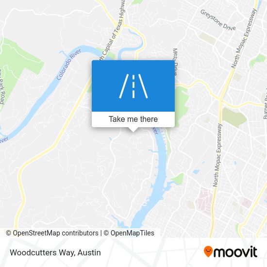 Woodcutters Way map