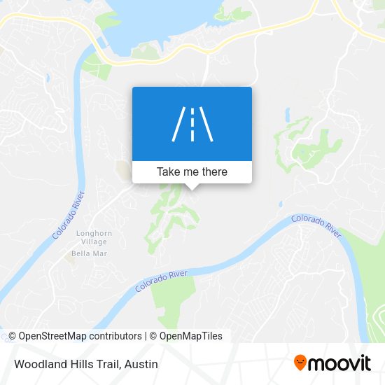Mapa de Woodland Hills Trail