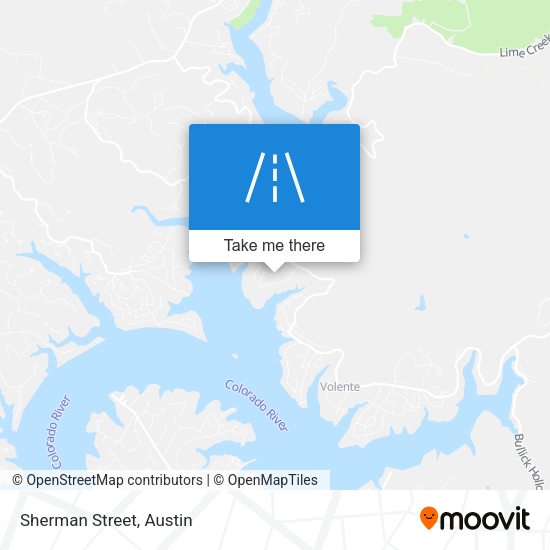 Mapa de Sherman Street