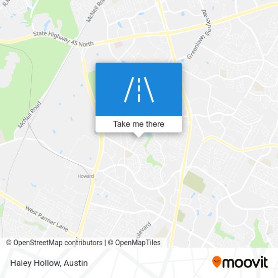 Mapa de Haley Hollow
