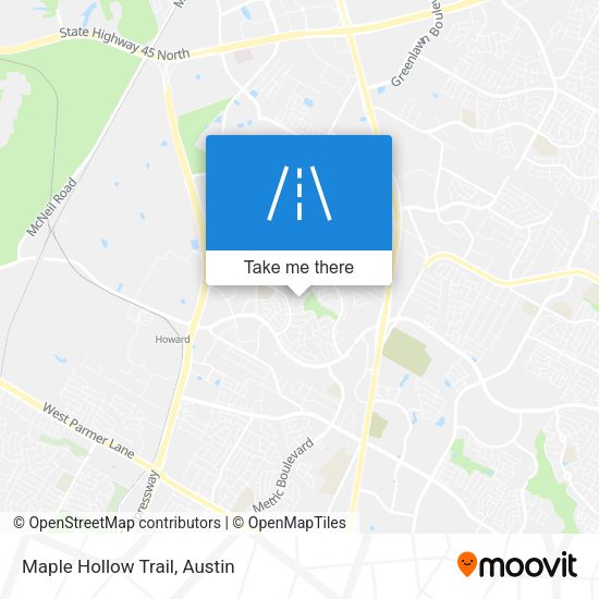 Mapa de Maple Hollow Trail