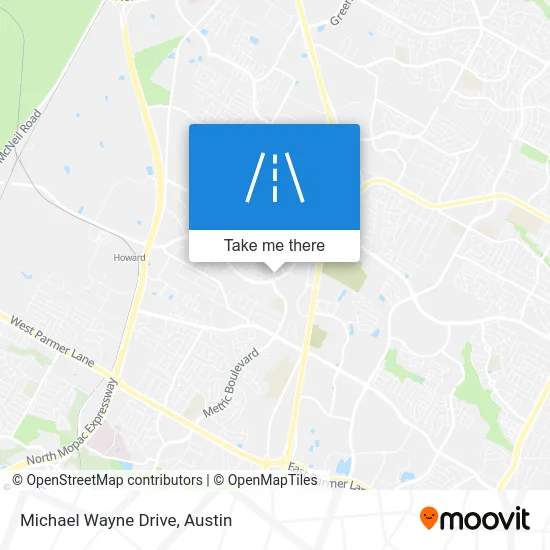 Michael Wayne Drive map