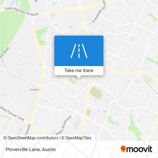 Mapa de Ploverville Lane