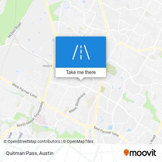 Quitman Pass map