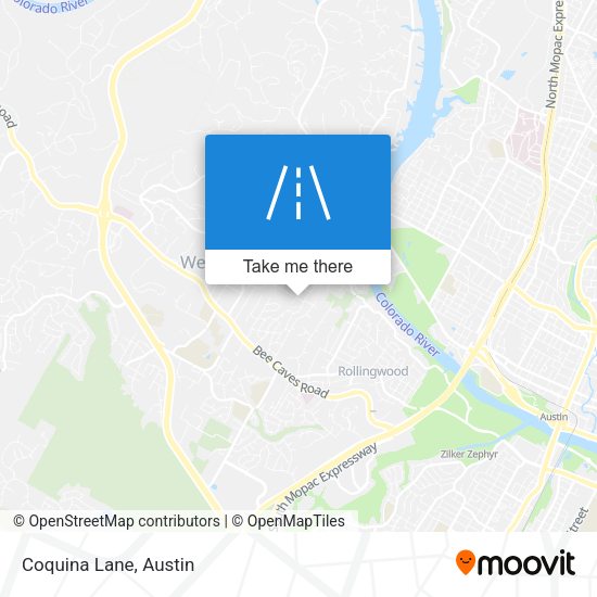 Mapa de Coquina Lane