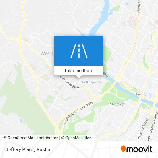 Mapa de Jeffery Place