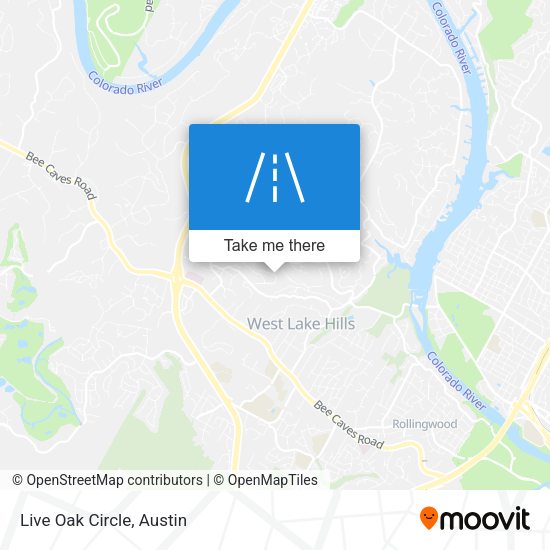 Mapa de Live Oak Circle