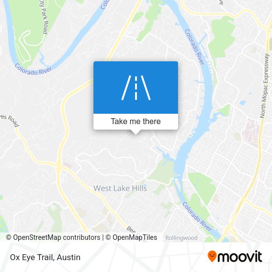 Mapa de Ox Eye Trail