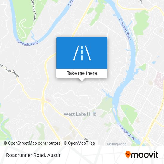 Mapa de Roadrunner Road