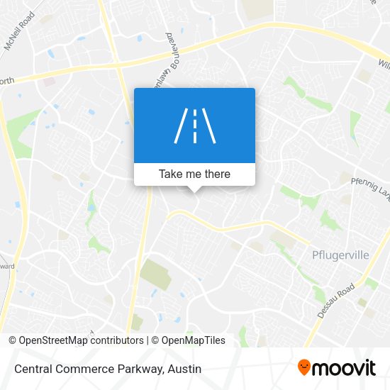 Central Commerce Parkway map