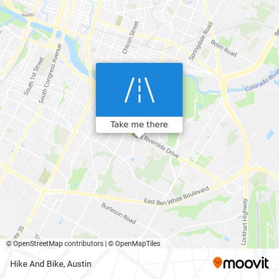 Hike And Bike map