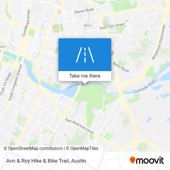 Ann & Roy Hike & Bike Trail map