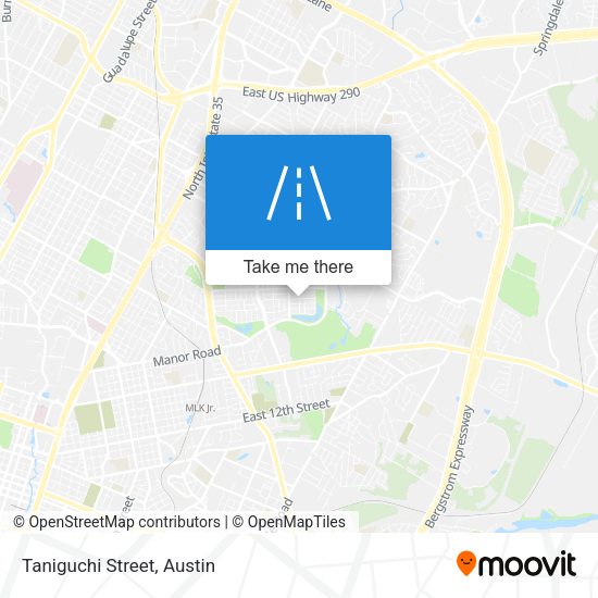 Mapa de Taniguchi Street