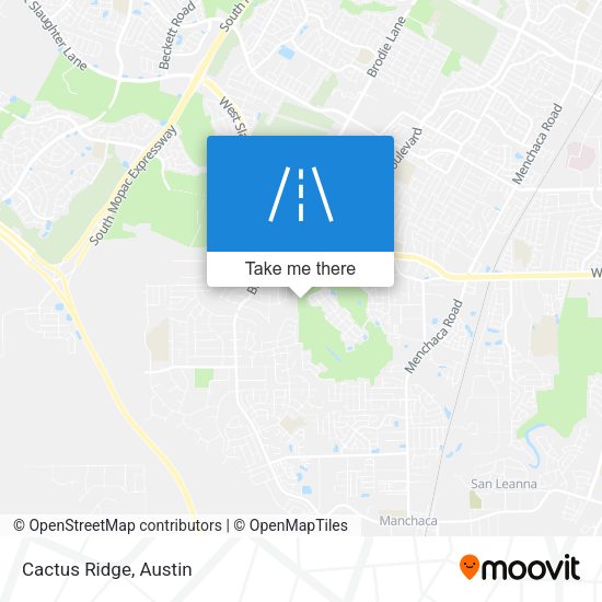 Mapa de Cactus Ridge