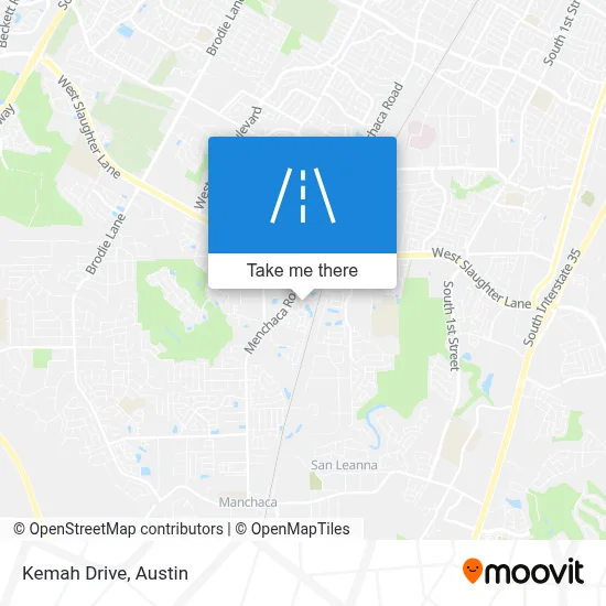 Kemah Drive map