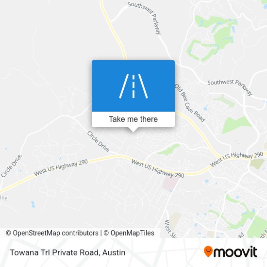 Mapa de Towana Trl Private Road