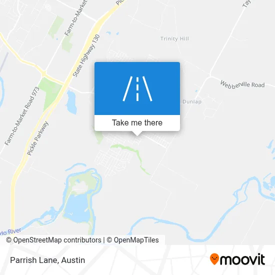 Parrish Lane map
