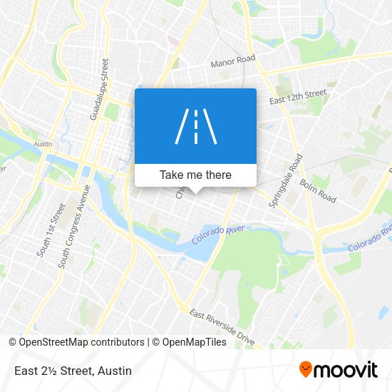 Mapa de East 2½ Street