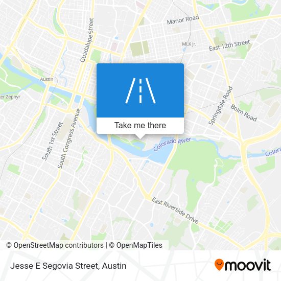 Mapa de Jesse E Segovia Street