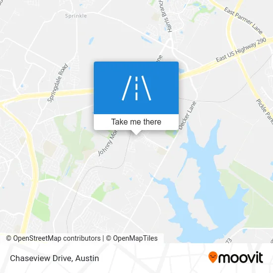 Chaseview Drive map