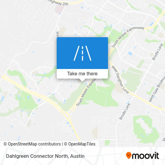 Dahlgreen Connector North map