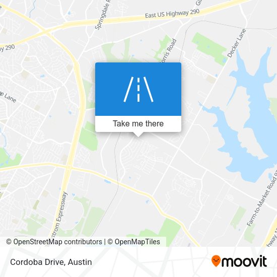 Mapa de Cordoba Drive