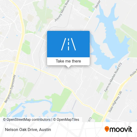 Nelson Oak Drive map