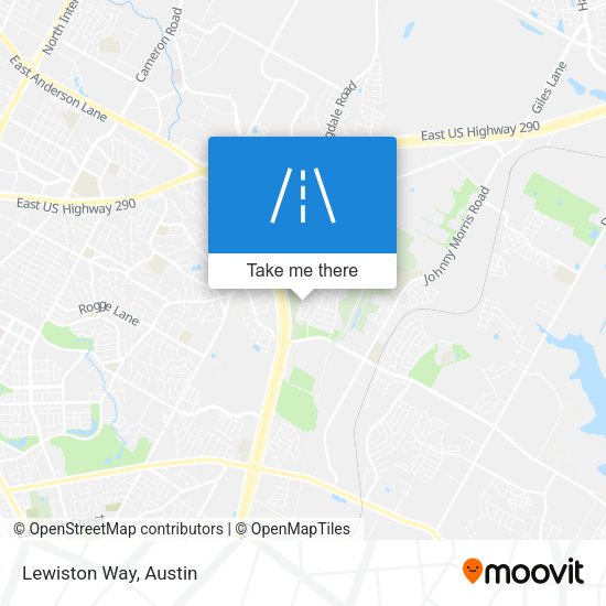 Lewiston Way map