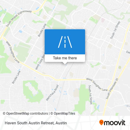 Haven South Austin Retreat map