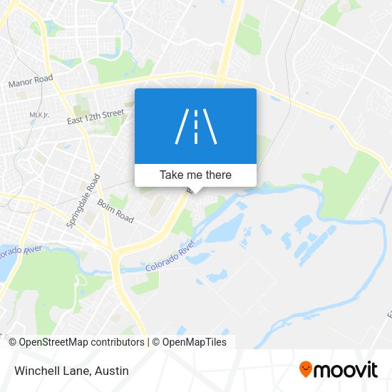 Mapa de Winchell Lane