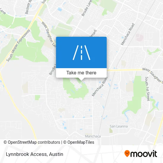 Lynnbrook Access map