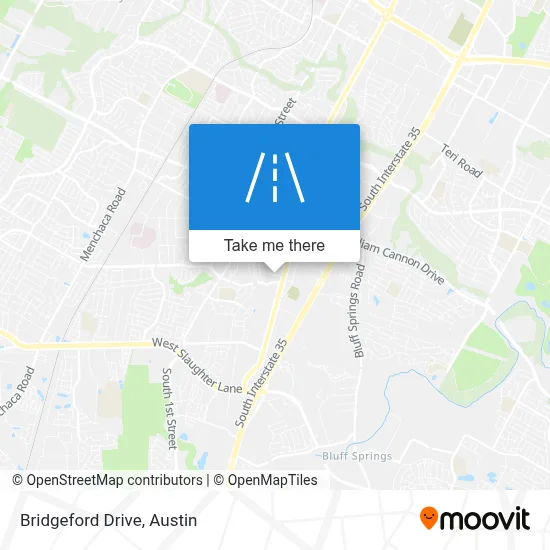 Bridgeford Drive map