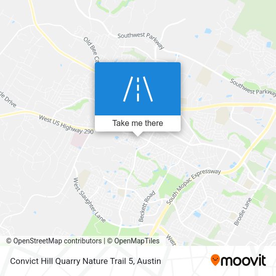Convict Hill Quarry Nature Trail 5 map