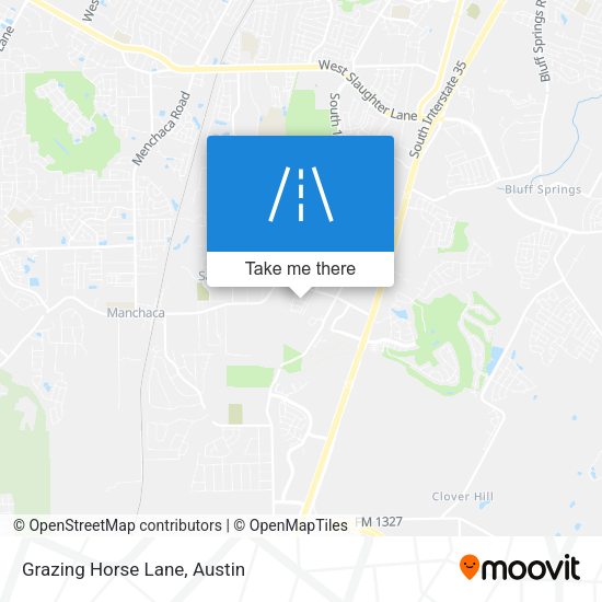 Mapa de Grazing Horse Lane