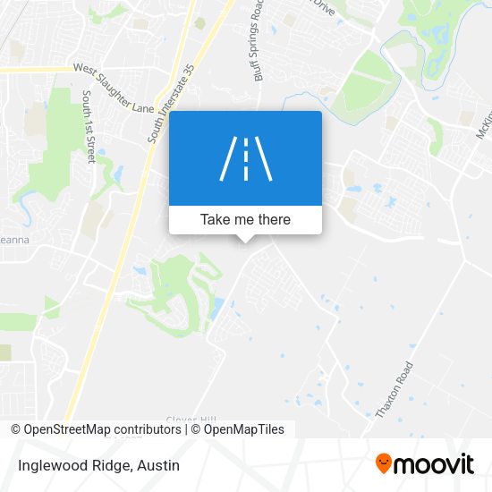 Inglewood Ridge map