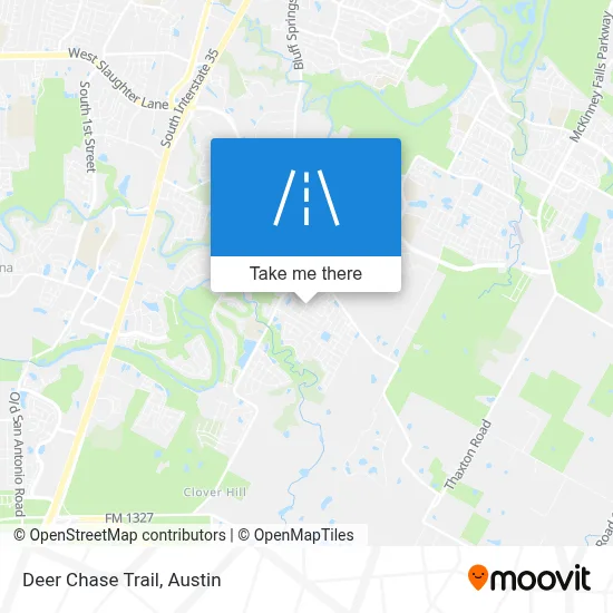 Deer Chase Trail map