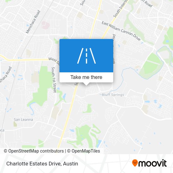 Charlotte Estates Drive map